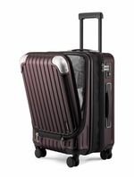 LEVEL8 Carry-on Suitcase 20-Inch, Expandable 4 Wheel Luggage, ABS+PC, RRP£125