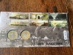 GB RM PNC: 2006 Coin Cover 'I.K. Brunel' + 2 x GB BUNC £2 Bi-Metal Coins