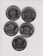 Sainsbury's Official England Football Team Euro 2004 Coins Medals.CHOOSE YOUR 