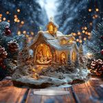 Tabletop Figure Ornaments Crafts Jesus Figurine for Tabletop Bedroom Office