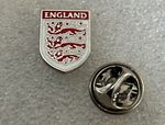 Smart Rare Collectable England Supporter Enamel Badge  Small Discrete Wear Proud