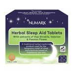 Numark Herbal Sleep Aid Tablets 30 Natural Sleep Support  Valerian Generic Nytol