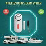 RV-Camper-VAN-Motorhome-Caravan Wireless Remote Security Alarm Entry Door Sensor