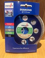 Marcrist FZ850 115mm Diamond Blade - 22mm Bore - Angle Grinder Blade