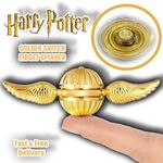 Harry Potter Golden Snitch Fidget Spinner - Anxiety & Stress Relief, Sensory Toy