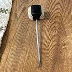 Bass Drum Single Pedal Beater Wood Head Rubber Face Metal Shaft Black