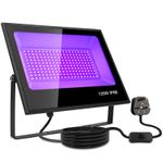 120W Led UV Light Black Floodlight UV Party Bar Flood Lighting IP66 Waterproof