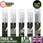Sakura Gelly Roll Gel Pens Bright White Set - 05 /08 /10 -Metallic The Favorite