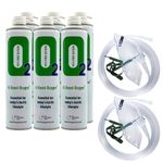 Hi Boost Oxygen Can 6 X 10L with Mask Boost Your Oxygen Levels (6 cans 2 mask)
