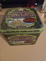 Les Sables Gourmands de La Mere Poulard Double Chocolat Tin. From Cira 2011.