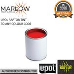 100ML U-POL Raptor Tint Colour - Custom Match to Any Code, Quick Delivery