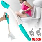15'' Long Handled Bottom Toilet Self Wipe Aid Wiper Easy Tissue UK