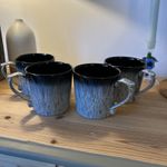 Multiple Fantastic Condition Denby Halo Heritage scroll Handles Mugs 