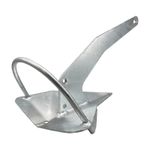 Galvanised Self Righting Rocna style Boat Anchor  narrowboat plough delta yacht