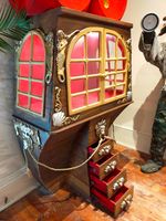 GALLEON DRINKS DISPLAY COCKTAIL CABINET man cave fairground