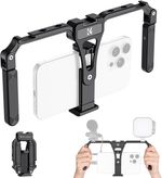 K&F Concept Mini Foldable Universal Phone Cage, Mobile Phone Video Rig Portable