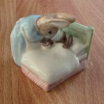 Royal Albert Beatrix Potter’s “Peter in Bed” Rabbit Figure vgc