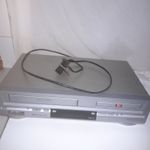 Matsui V-DVD500 DVD Player and VHS Video Recorder Combo Working Silver NO REMOTE