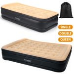 AIR BED BLOW UP INFLATABLE MATTRESS WITH BUILT IN ELECTRIC PUMP HIGH RAISED