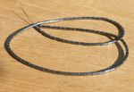 Haematite Metallic Gemstone Smooth 4mm Tube Beads, Strand Approx 15"