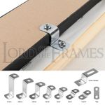 Canvas Offsets - Fit stretched canvas into frame shadow box framing No Screws