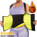 Women Fajas Neoprene Waist Trainer Sauna Sweat Vest Body Shaper Workout Tank Top