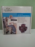 Homecraft Wooden Chair Raisers Set of 6 Hardwood Blocks Leg Patterson Medical 
