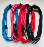 Guitar Lead Cable for Electric Bass Electro Accoustic 3m or 6m Free Uk Post