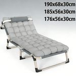 Camping Cot Heavy-Duty Portable Camping Bed Folding Sleeping Bed with Mattress