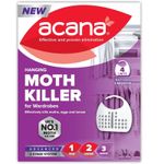 Acana Hanging Moth Killer & Freshener, 4 Pack - Lavender Fragrance