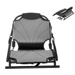 Uimoso Folding Kayak Seat with Breathable Backrest for Inflatable Kayaks