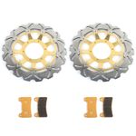 For Honda CBR 1000 RR Fireblade 2008-2016 2013 2014 2015 Front Brake Discs Pads