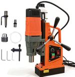 1680W Portable Magnetic Drill Press Machine 15200N Mag Drilling 60mm Depth