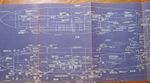 1952 Douglas Aircraft Loft Data Book F3D1 with Fold out Diagram Blueprint JRR49