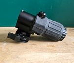 Black Metal Rifle Red Dot Sight with Picatinny Rail Mount, Includes Mount