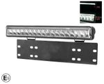 LED Driving Light Bar 380mm DRL Running Lamp Number Plate Bracket 4832Lm 12/24v