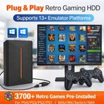LaunchBox Retro Game HDD Console PS4 PS3 PS2 WiiU Wii N64 DC PS1 PC 3760+ GAMES!