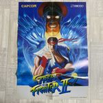 Street Fighter II: Dash X63000 Japanese Games B2 vintage poster CAPCOM rare item