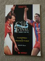 FA Cup Fina programmel 1990 replay  C Palace v Man Unt. vgc. No writing or marks