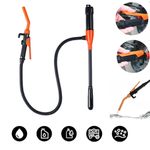 Electric Syphon Pump Battery Operated Petrol Oil Water Fuel Transfer 2.4 Gallons