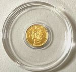 24k Pure Gold American Liberty Coin .9999 Fine Gold Round