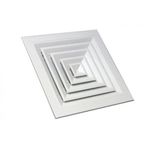 4 Way Ceiling Diffuser 595x595 Tile size