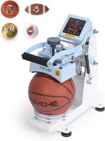 PYD Life Ball Heat Press Machine for Basketball Rugby Football Volleyball DTF HT