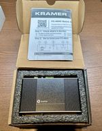 Kramer FC-46H2 Audio De Embedder  HDR HDMI Audio Video AV BNIB SP/DIF Balanced