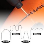 2000Pcs/Set Auto Plastic Repair Hot Staples Car Bumper Plastic Welding Repairing