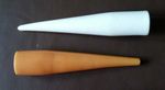 20mm PVC Tapered MICC shroud / boot 20RS Orange White