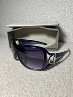 Gucci Navy Horsebit Sunglasses Vintage Authentic GG 2918/S GTY6A 105