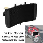 Aluminum Radiator Cooler Replacement Fit For Honda CBR600 F4 1999-2000 F4I 01-04