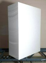 Carving Foam medium density polystyrene blocks 600x400x200mm.