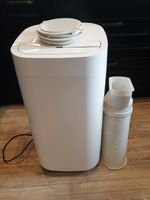 Good Home Quiet 8000BTU Portable Air Conditioning Unit On Wheels White